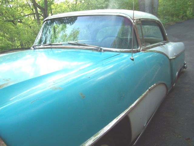 1955 packard clipper custom constellation 2 door hardtop coupe rebuilt 352 v-8