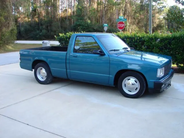 1984 chevy s10 v8 bright aqua pearl great looking sleeper