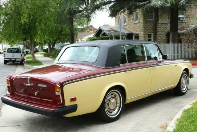 1977 rolls-royce silver wraith ii 64k miles / clean title 64 miles burgundy / cr