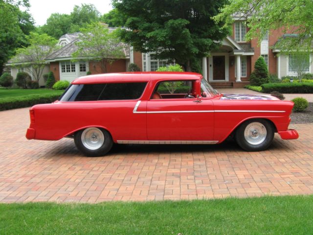 1956 chevy nomad restomod award winner numerous magazine features
