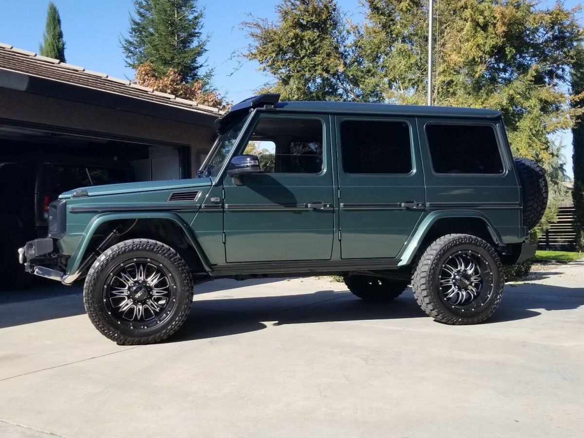 1982 mercedes-benz g-class wagon green 4wd automatic 350g