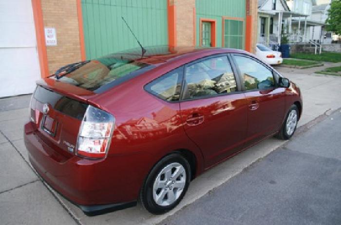 obo 2005 toyota prius hybrid electric 50mpg! pearl red ev mode mod xw20 in buffalo, ny