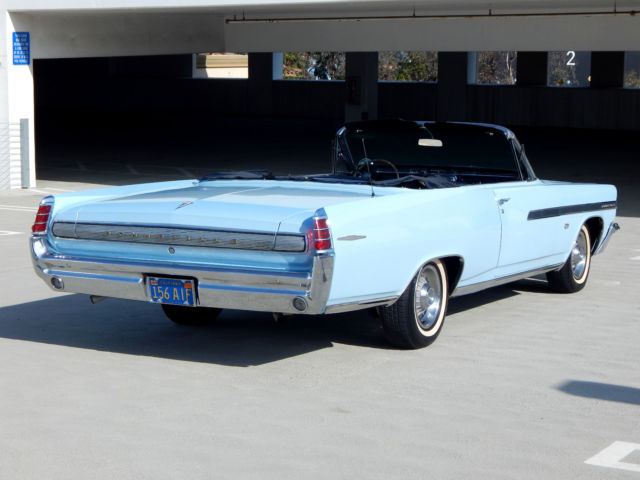 1963 pontiac bonneville 421 ho convertible with tri-power 4-speed ac