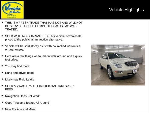 2012 buick enclave premium
