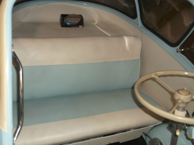 1956 bmw isetta 300 soft top complete restoration
