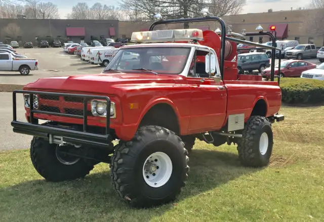 1968 gmc 2500 3/4 ton pickup brush fire truck / monster truck / c10