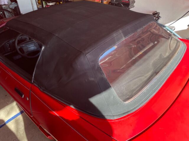 1991 pontiac firebird convertible red rwd automatic trans am