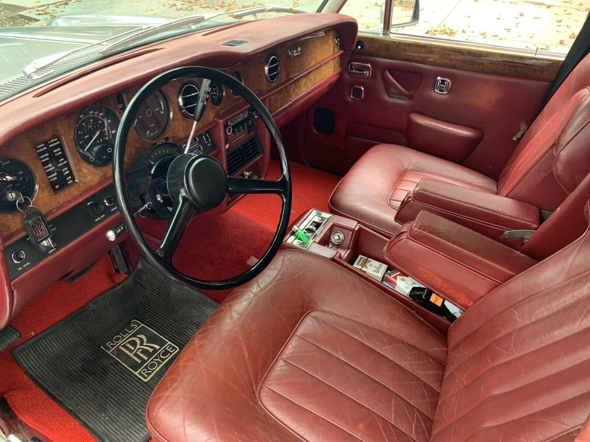 1980 rolls-royce silver wraith ii grey rwd automatic
