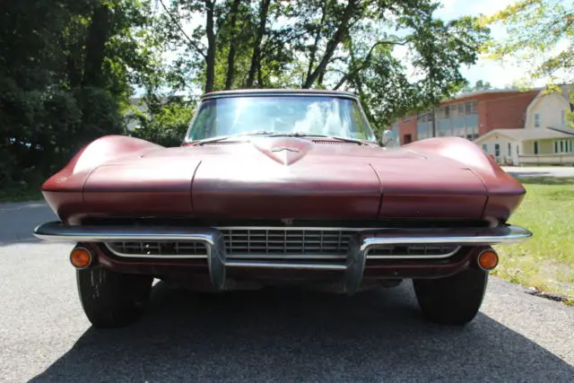 1967 chevrolet corvette convertible barn find survivor