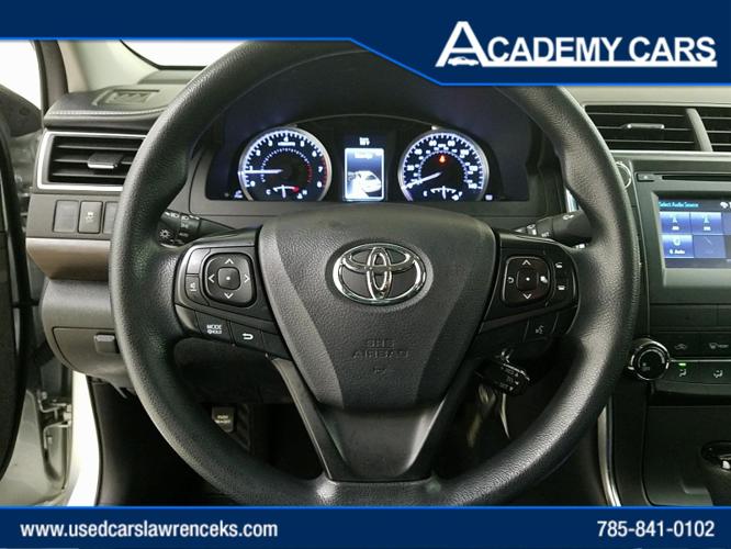 used 2016 toyota camry le lawrence, ks 66044 for sale in laurence, kansas