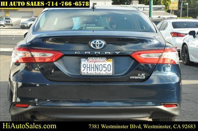 2020 toyota camry hybrid le