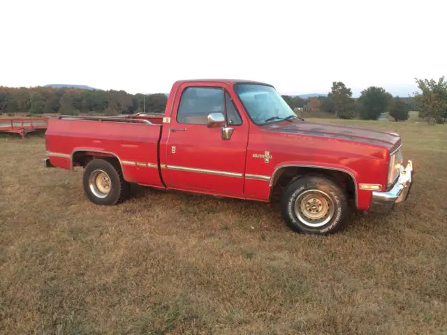 1987 chevrolet c 10 silverado short wide project street rod pickup