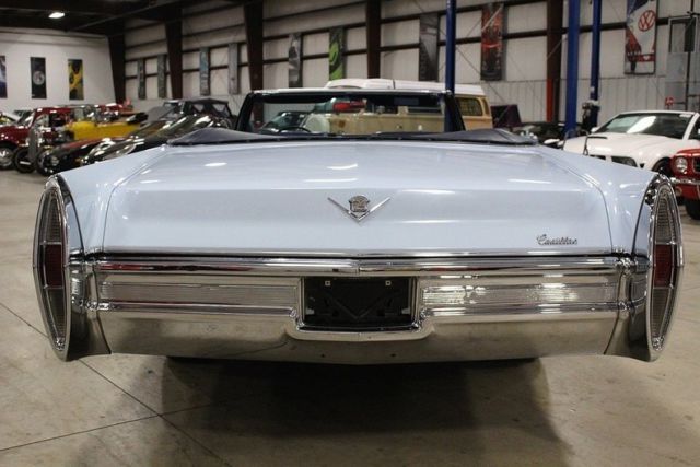 1968 cadillac deville 95970 miles arctic blue convertible v8 automatic