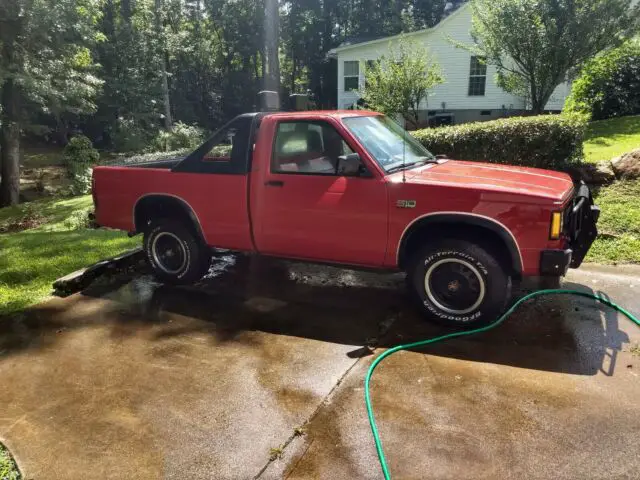 1987 chevrolet s10 4x4 backcountry edition