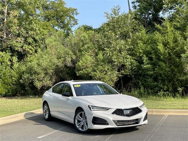 2021 acura tlx technology