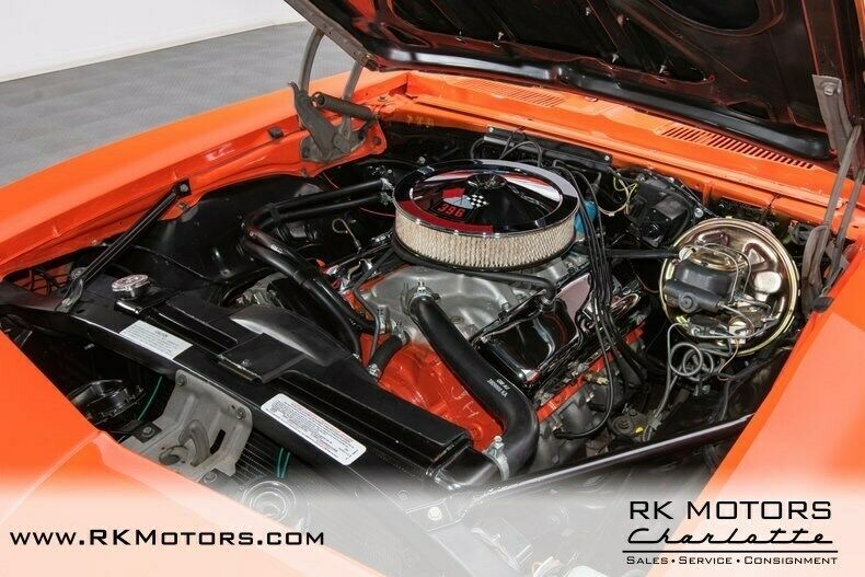 1969 chevrolet camaro ss hugger orange hardtop 396 v8 4 speed manual
