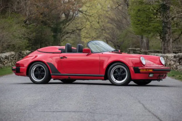 1989 porsche 911 speedster - 10,600 original miles - collector quality condition