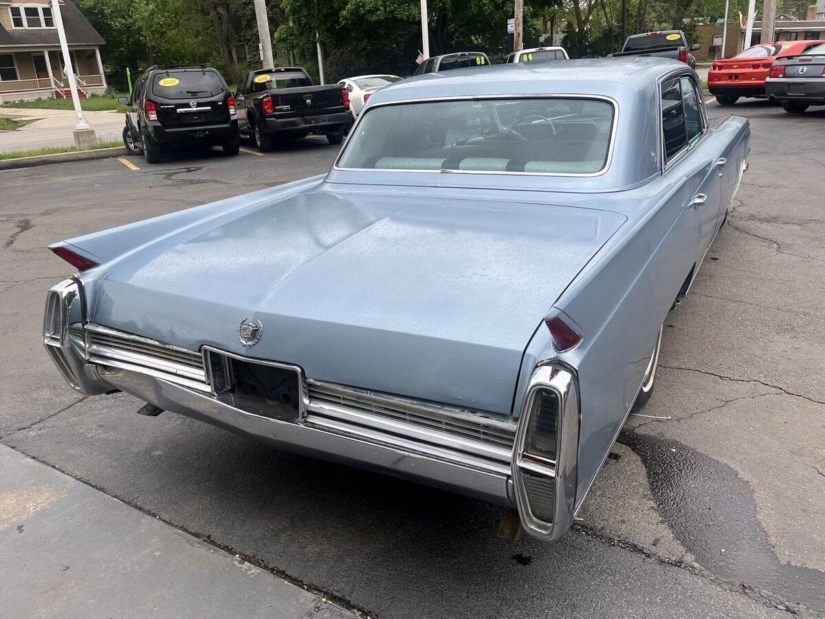 1964 cadillac fleetwood sedan blue 60 series