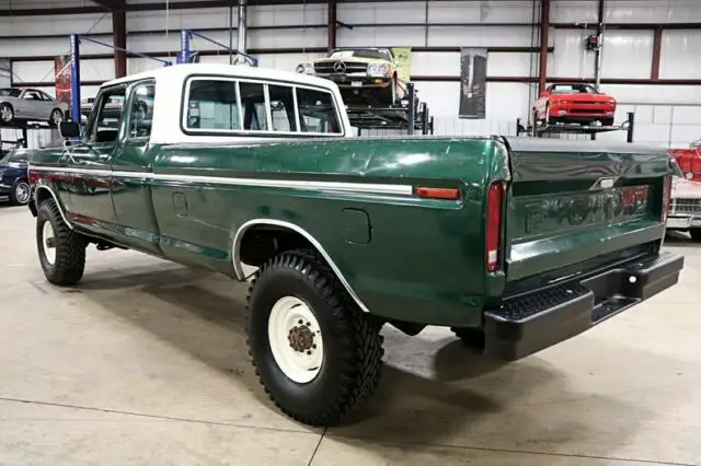 1979 ford f350 23623 miles green pickup truck 400ci v8 automatic