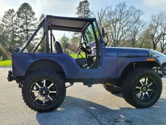 1970 jeep cj5 purple 4wd manual