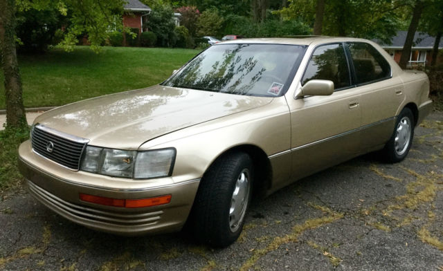 1993 lexus sedan ls 400 leather v8 engine clear title from local estate