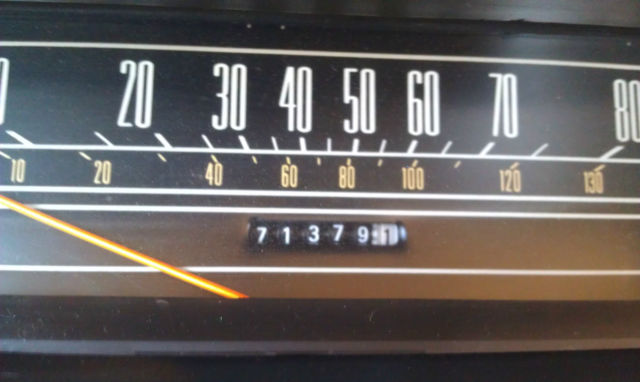 everything works like new except the dash clock