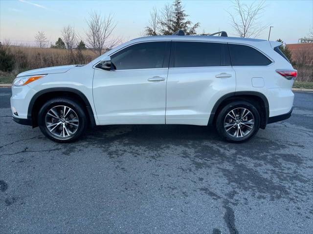 2016 toyota highlander xle