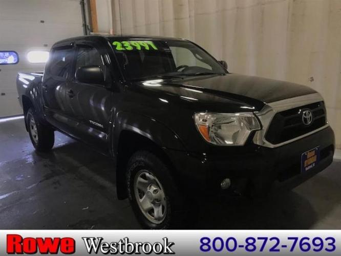 2015 toyota tacoma v6 4x4 v6 4dr double cab 5.0 ft sb 6m for sale in westbrook, maine