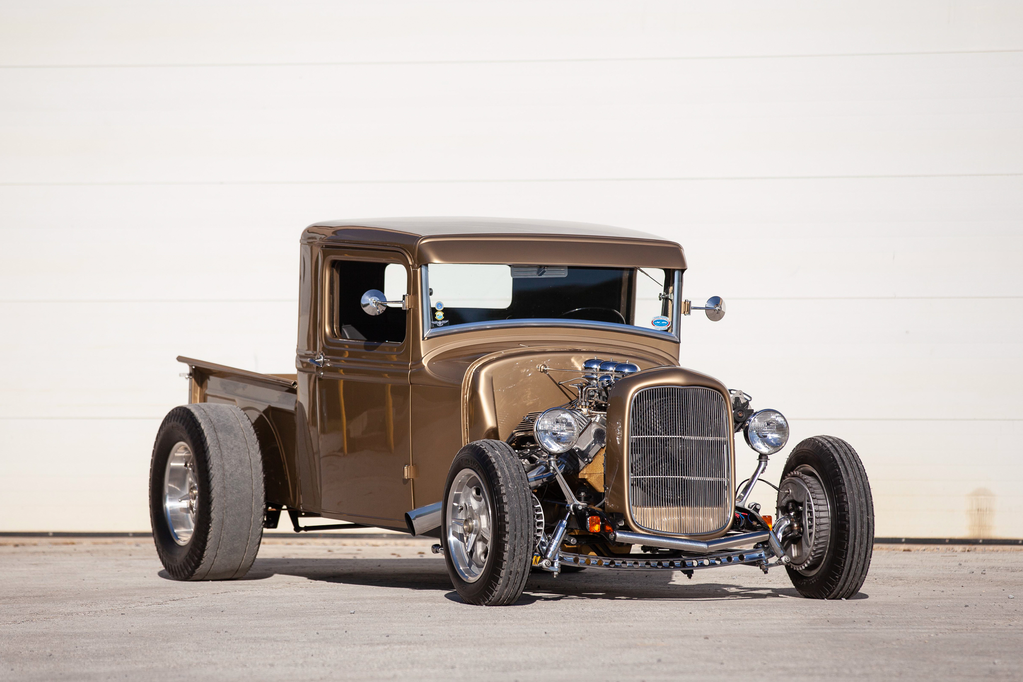 olds 371 powered 1934 ford pickup hot rod