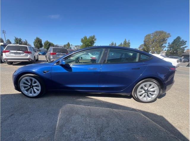 2022 tesla model 3 standard range