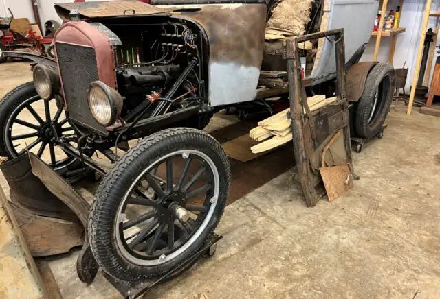 ford model t tudor for sale, no title, assembled from parts, 50% restored