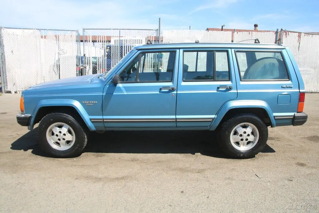 1987 jeep cherokee pioneer 4.0 l 6 cylinder no reserve