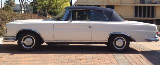 mercedes-benz 220se cabriolet -- very rare, classic!