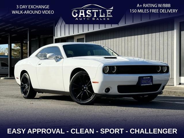 2018 dodge challenger sxt