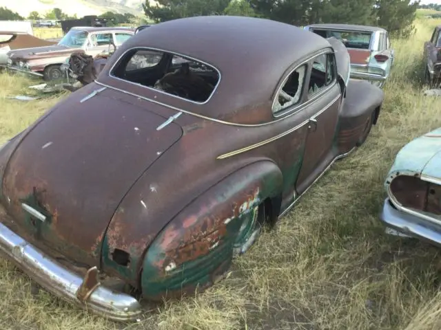 1941 pontiac torpedo coupe - project car