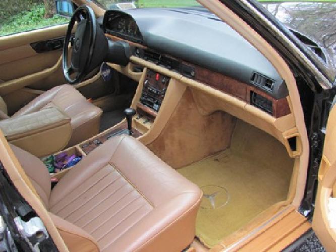 1987 black mercedes 560 sel in manhattan, ny