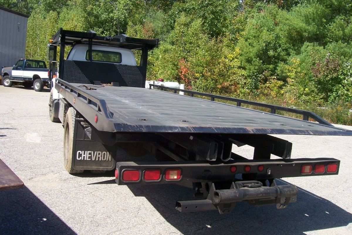 1987 gmc 7000 3 car roll back