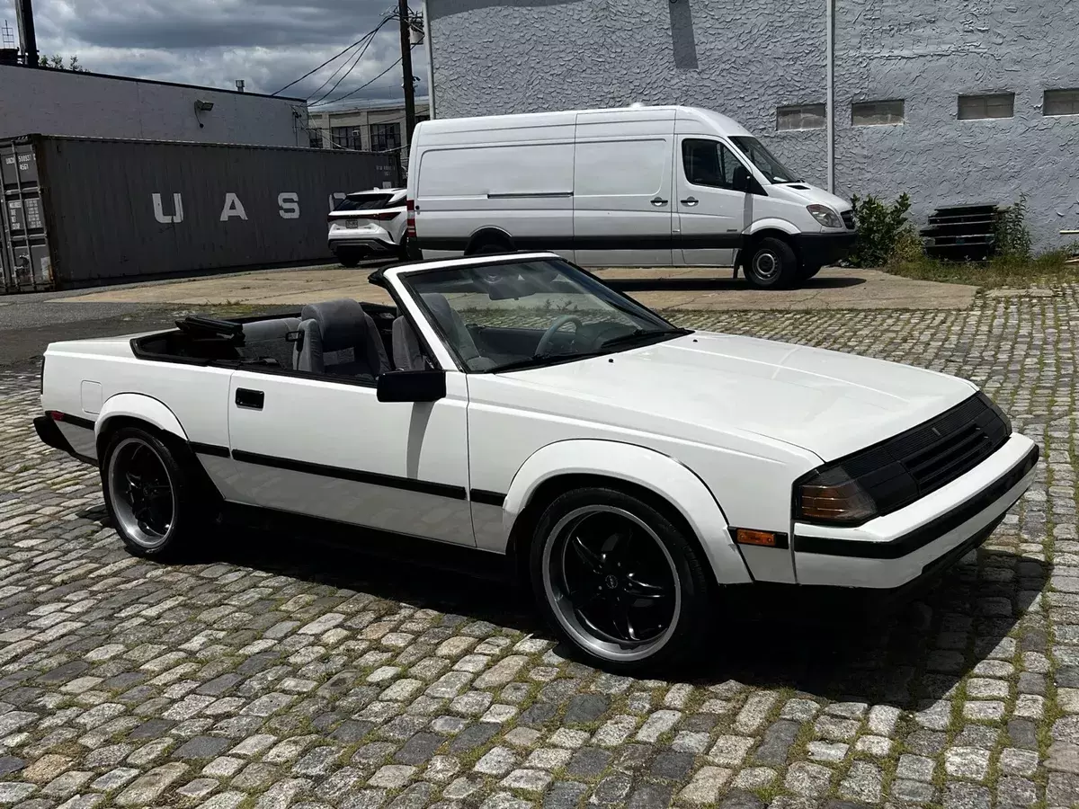 1985 toyota celica convertible white gt-s