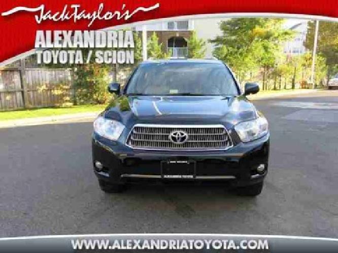 2010 toyota highlander hybrid limited w/3rd row in alexandria, va
