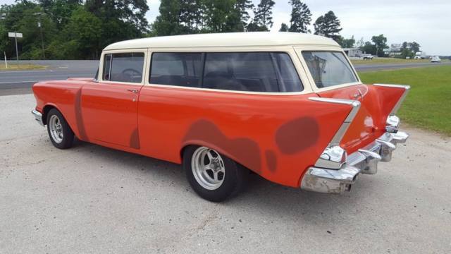 chevy 210 wagon, drive as is or finish, excellent running and driving car