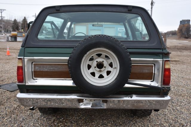 1975 dodge ramcharger se 4x4 440 big block rust free original paint classic