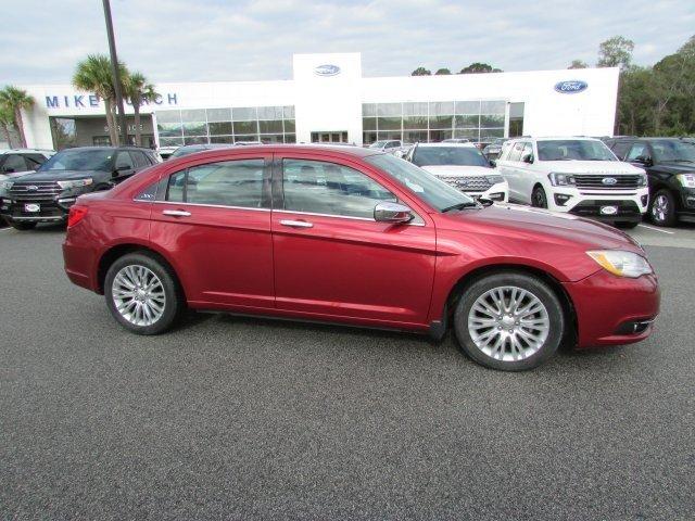 used 2012 chrysler 200 limited sedan blackshear, ga 31516 for sale in blackshear, georgia