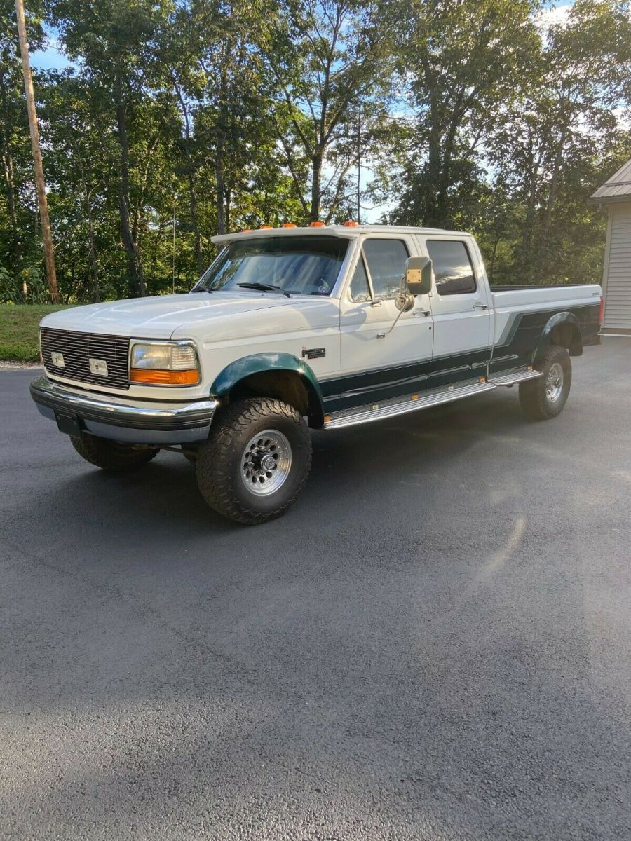 1994 f-350 ford crewcab 4x4 pickup truck 460 7.5l auto - rust free