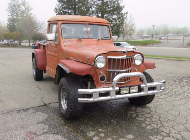 1960 willy's 4x4 pickup truck
