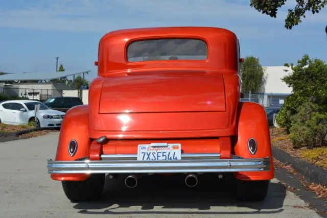 1932 ford 3-window coupe - all steel hot rod
