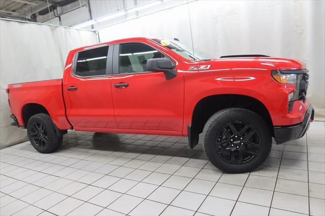 2024 chevrolet silverado 1500 4wd crew cab short bed custom trail boss