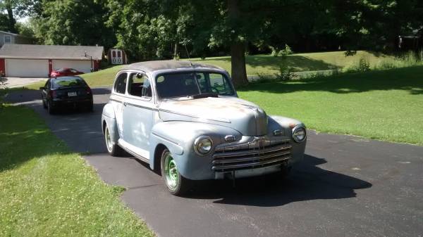 1946 ford tudor sedan, rat rod,hot rod,street rod, custom