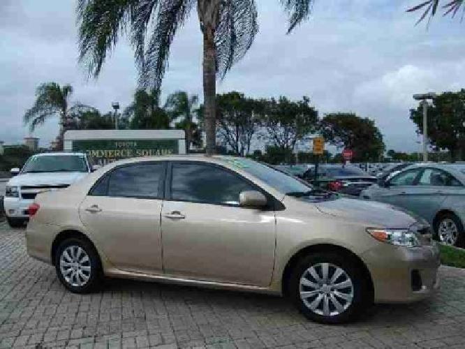 2012 toyota corolla le in coconut creek, fl