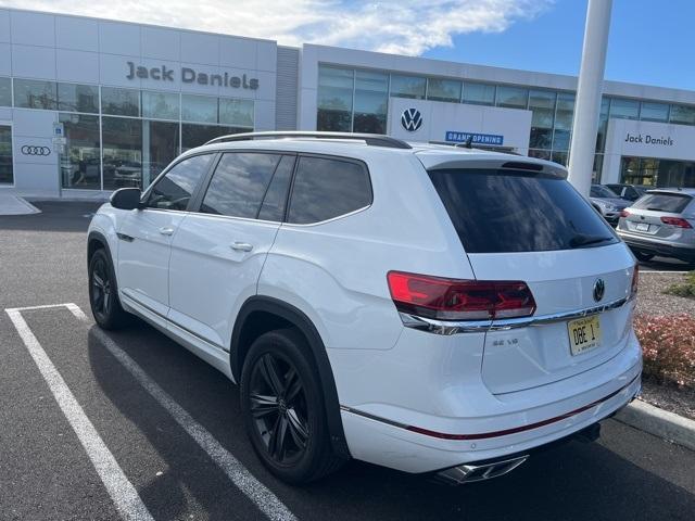 2021 volkswagen atlas 3.6 v6 se w/ technology r-line