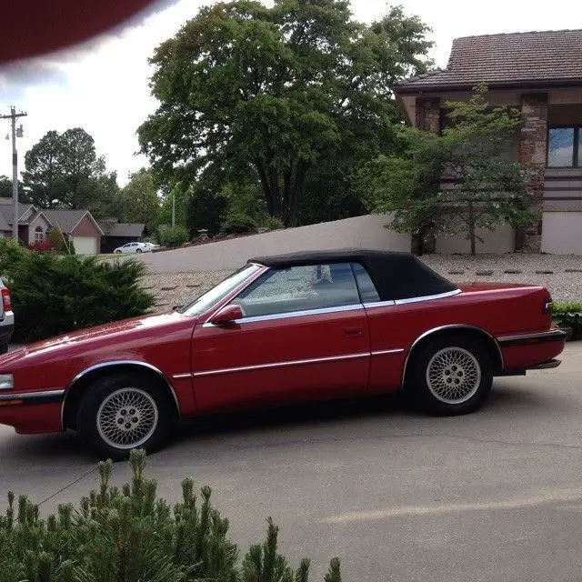 1991 chrysler tc maserati base convertible 2-door 3.0l